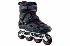 Kolieskové korčule Powerslide Imperial Black Red 110, 4x, 72+76, 37-38