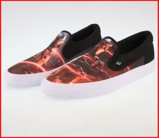DC Schuhe - STAR WARS MANDALORIAN - MANUAL SLIP - BLACK/ROT - BESCHÄDIGT 42