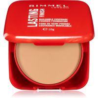 Rimmel Lasting Finish Buildable Coverage gyengéd kompakt púder árnyalat 003 Sesame 7 g