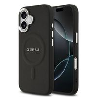 GUESS PU MAGSAFE Zaščitni ovitek za Apple iPhone 17 BLACK