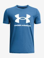 Under Armour UA B Sportstyle Logo SS Majica dječja plava