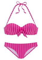 VIVANCE Bikini  ružičasto crvena / bijela