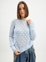 Jacqueline de Yong Letty Pullover Blau