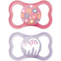 MAM Supreme Double Box 6+ months пустушка Pink/ Purple 2 кс