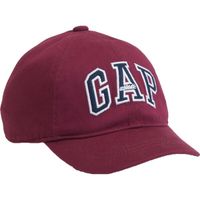 GAP LOGO BASEBALL Детска шапка с козирка, винен, размер