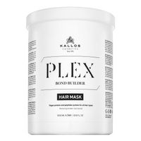 Kallos Plex Bond Builder Hair Mask maska wzmacniająca do włosów farbowanych, rozjaśnianych i po innych zabiegach chemicznych 1000 ml