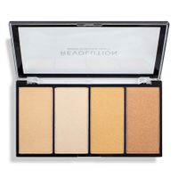 Revolution Re-Loaded Palette highlighter és pirosító paletta - Lustre Lights Warm