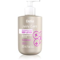 Delia Cosmetics Juicy Care Blueberry regenerierende Body lotion 280 ml