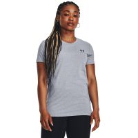 T-shirt Under Armour W Sportstyle Lc Ss Steel Light Heather XS