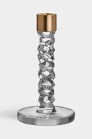 Dekoračný svietnik Orrefors Carat 18,3 cm