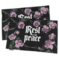 Poszewki na poduszki KILLSTAR - Grave Bloom - Black