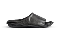 VIBAe SAINT TROPEZ Leather Preto Black Unisex - Sandále VIBAe - Čierna - STROPEZLPBB-4 - Size: 4