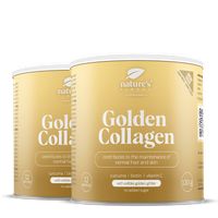 Nature's Finest Golden Collagen | kolagēna papildinājuma dzēriens | hidrolizēts kolagēns, C vitamīns, biotīns + kurkuma