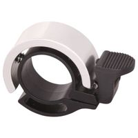 Quick O 2.22 Звънец за колело, сребърно, размер