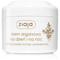 Ziaja Kuracja olejkami arganowym i tsubaki krem arganowy na dzień i na noc 75 ml