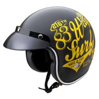 Moto přilba W-TEC Café Racer  3Ways Surf Yellow  XS (53-54)