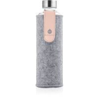 Equa Mismatch скляна пляшка для води + чохол із повсті колір Pink Breeze 750 мл