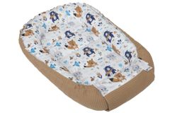 Medi Partners Baby cocoon/nest – Waffle – Boho + brown Waffle