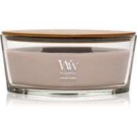 Woodwick Patchouli Créme vonná svíčka s dřevěným knotem 453.6 g