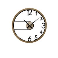 NÁSTENNÉ HODINY, čierna, 60/3/60 cm