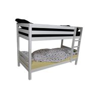 Linea Natura POSCHODOVÁ POSTEĽ 90/200 cm, biela