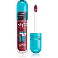 NYX Professional Makeup Lip IV dolgoobstojni sijaj za ustnice z vlažilnim učinkom odtenek 07 - BUBBLEGUM BURST 5 ml