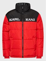 Karl Kani Retro Block Reversible Puffer Jacket Red/Black/White - Pánske - Bunda Karl Kani - Červené - 6076823 - Veľkosť: S