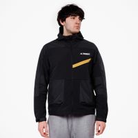 adidas Terrex Utilitas Sof Shell Jacket Black - Pánske - Bunda adidas - Čierne - HE5202 - Veľkosť: S