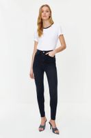 Trendyol Midnight Blue Shaping Effect High Waist Skinny Jeans