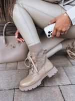 Dámské boty HOLLYHOCK Barva béžová DSTREET