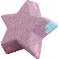 Craze INKEE Foamy Star šumeča kopalna kroglica Pink 70 g