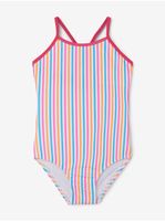 White Girly Striped Swimsuit Name It Ziza