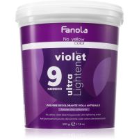 Fanola No Yellow puder rozświetlający neutralizująca żółtawe odcienie 500 g