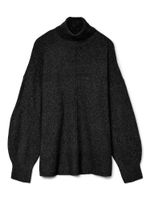 VERO MODA Pulover 'VMDoffy'  crna melange