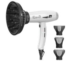 Profesionálny fén na vlasy s difuzérom Parlux Elysium Matt White - 2300 W, matný biely + darček zadarmo