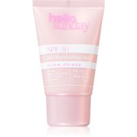 hello sunday the illuminating one ochranná podkladová báza pod make-up SPF 50 50 ml