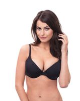 WONDERBRA T-SHIRT PLAIN BRA - Women's smooth bra - black