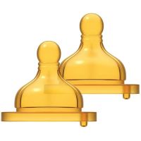 Chicco Original Touch θηλή μπιμπερό 6m+ Porridge 2 τμχ