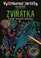 Vyškrabovací kartičky: Duhová zvířátka - Kolektiv - kniha z kategorie Omalovánky