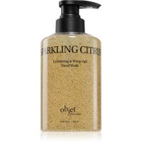 KUNDAL Objet Exfoliating & Waterfull Hand Wash Negovalno tekoče milo za roke z učinkom eksfoliacije z vonjem Sparkling Citrus 380 ml