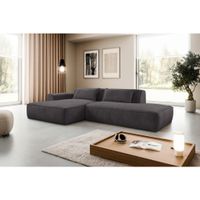 Livetastic ROHOVÁ SEDAČKA, plast, textil, kompozitné drevo, grafitová
