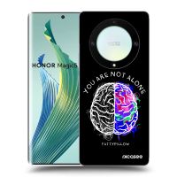 Silikónový čierny obal pre Honor Magic5 Lite 5G - Brain - White