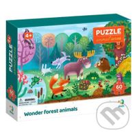 Zázračná lesní zvířata - puzzle z kategorie 15 - 60 dílků