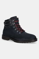 Tommy Hilfiger Nubukové topánky Tommy Hilfiger CLEATED HILFIGER WRM HOOK BOOT