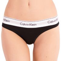 Stringi damskie Calvin Klein czarny (F3786E-001)