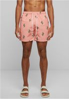 Pattern of swimming shorts cactus aop