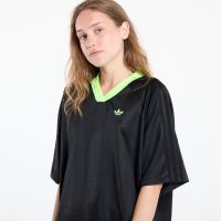 adidas Adicolor Football Jacquard Oversize Dress Black/ Signal Green XS