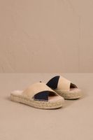 Manebi papuci din piele Double Sole X Bands Sandals