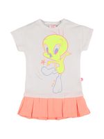 Cotton Jersey Dress W/ Tweety Print