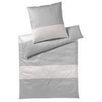 Joop! POSTEĽNÁ BIELIZEŇ, makosatén, sivá, 140/200 cm